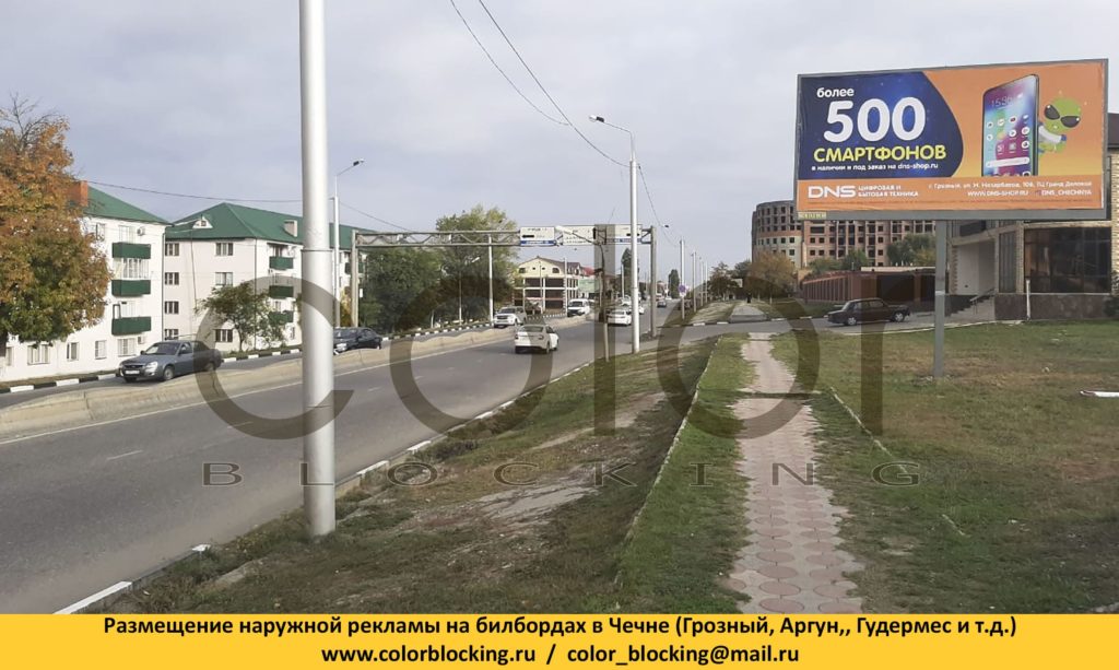 Наружная реклама в Чечне Березка